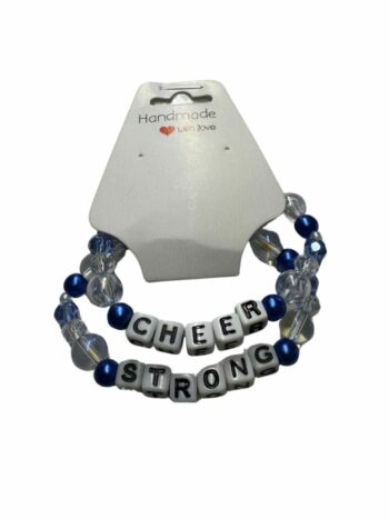 Cheer Strong Friendship Bracelets – Set Of 2