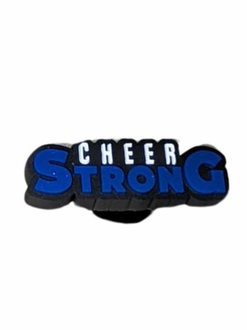 Cheer Strong Shoe Charms